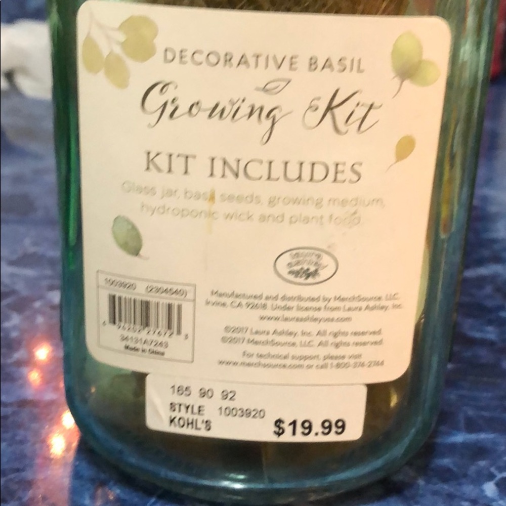 Basil Growing Kit - Picture 3 of 3